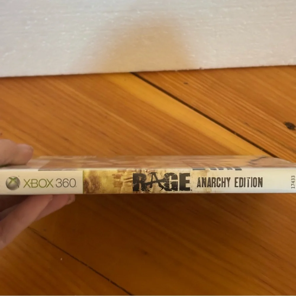 RAGE Anarchy Edition Xbox 360 Complete 3 Disc Set
